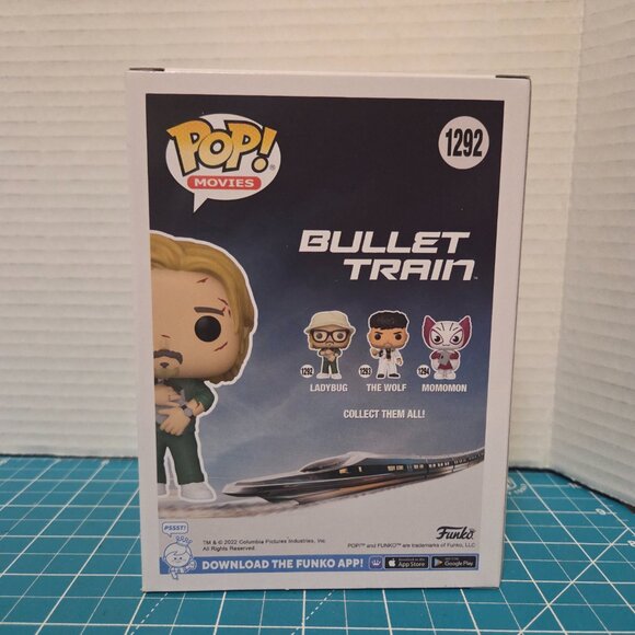Funko POP Movies Bullet Train Ladybug Chase 1292 Vinyl Figure - Picture 3 of 6